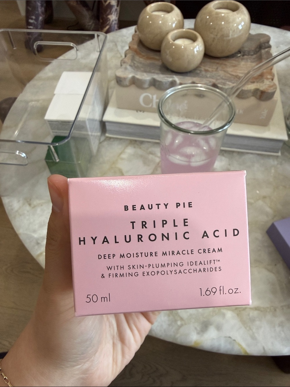 Triple Hyaluronic Acid Deep Moisture Miracle Cream - Pink